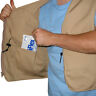 Vest showing pockets for cold packs
