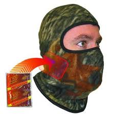 Camo heated balaclava