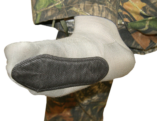 Foot Warmer Insoles placed on bottom of sock
