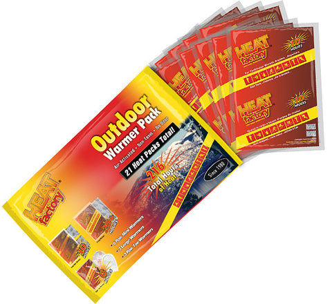 Outdoor Assortment of warmers