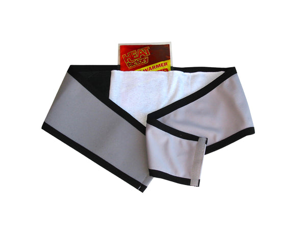 The Heat Factory Back Wrap is the perfect solution for a sore back. The elastic material is made of veltrex so it can stretch to almost any size. The key feature is the two large warmer pockets. These pockets are designed for the Heat factory Large Body Warmers which supply you with 24 hours of continuous warmth. This is a high quality backwrap that can be hand washed.  One size fits most,  Made in USA