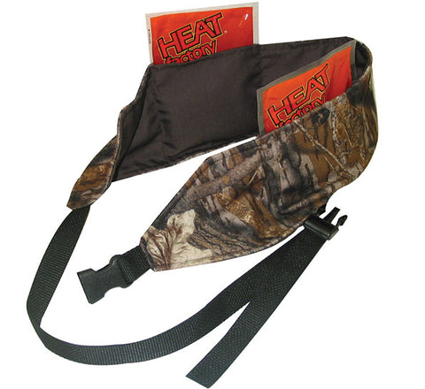 The Heat Factory Kidney Belt with large pockets over the kidneys. These pockets are designed for the Heat factory Large Warmers which supply you with 20 hours of continuous warmth. This is a high quality belt that can be hand washed.  One size fits most includes 2 large warmers.