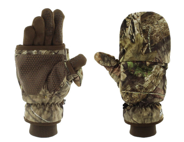 Heated Deluxe Pop-Top Mittens with liner